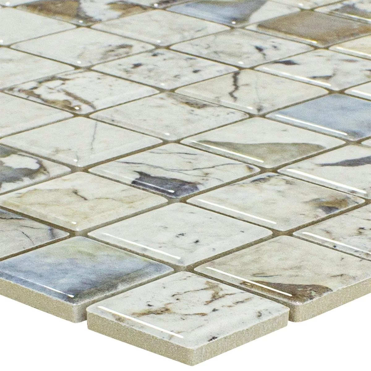 Keramikmosaik Plattor Elysium Marmor Optik Beige 23 Keramikmosaik Plattor Elysium Marmor Optik Beige 23