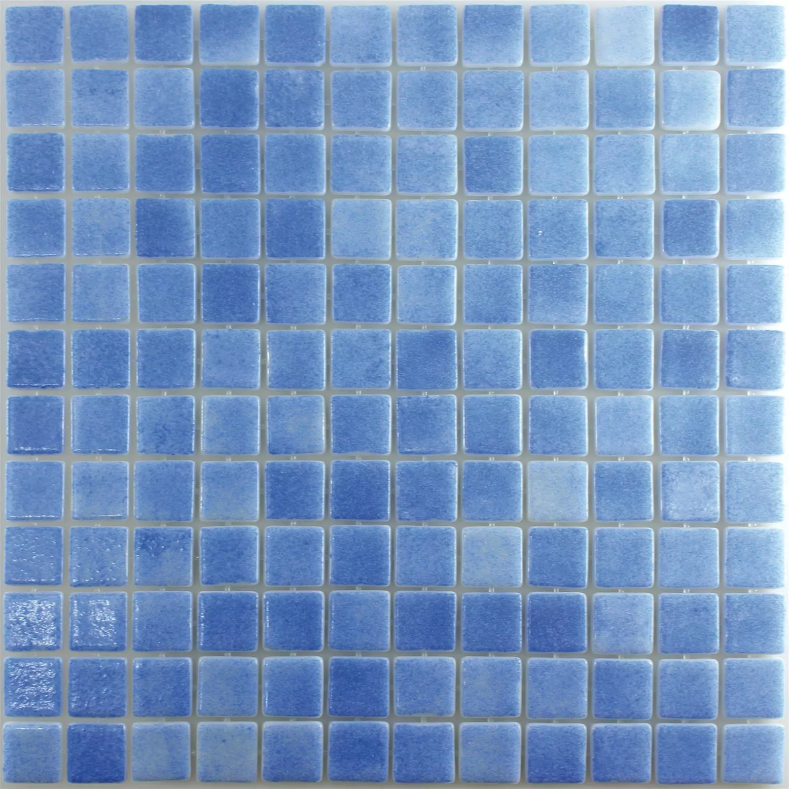 Glas Schwimmbad Pool Mosaik Lagune R11C Himmelblau