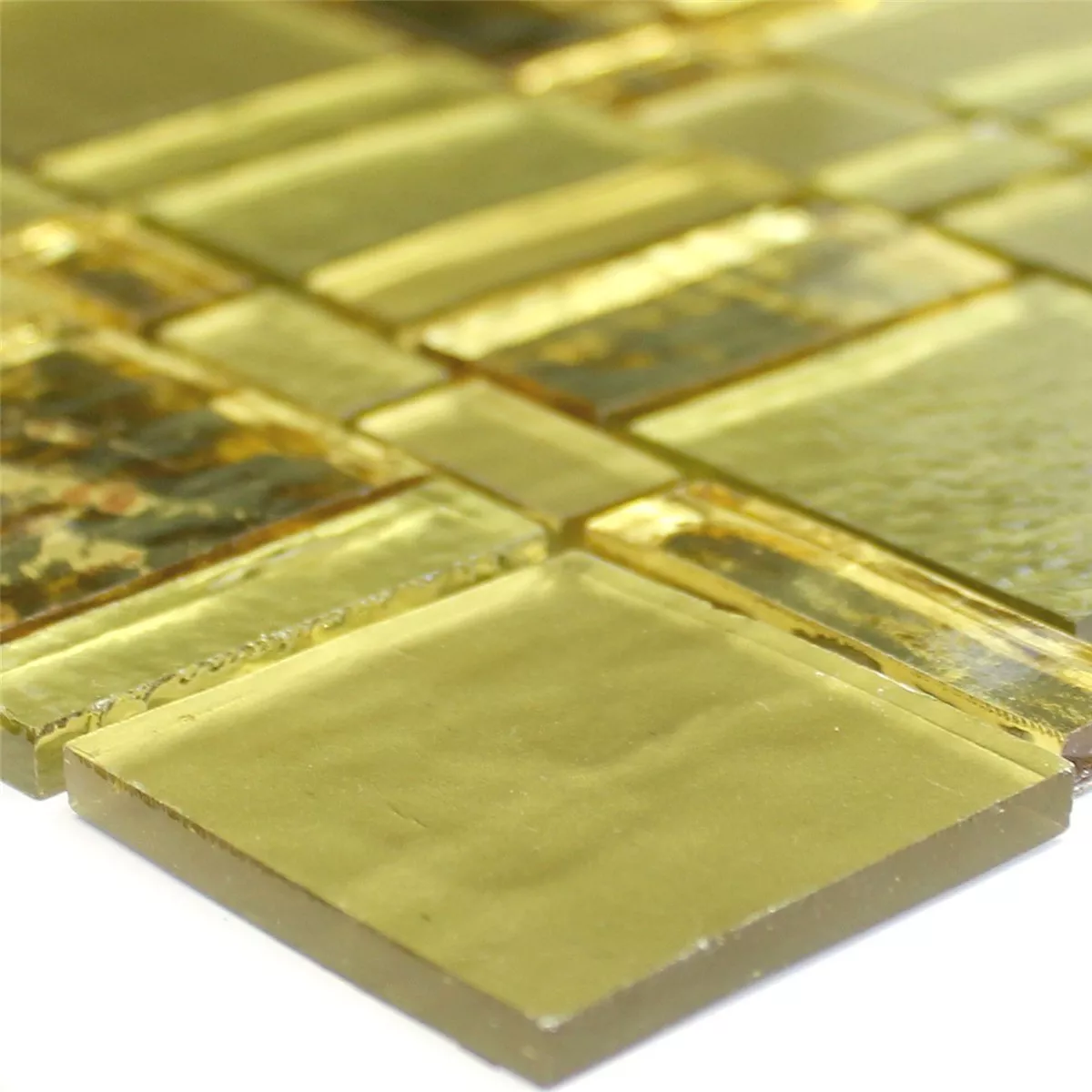 Glas Plattor Trend Mosaik Liberty Topaz Guld Glas Plattor Trend Mosaik Liberty Topaz Guld