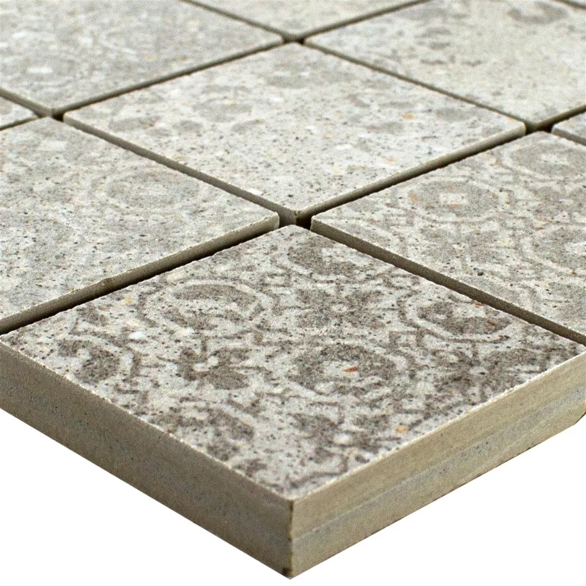 Keramikmosaik Plattor Eylem Retro Optik Beige Q48 Keramikmosaik Plattor Eylem Retro Optik Beige Q48