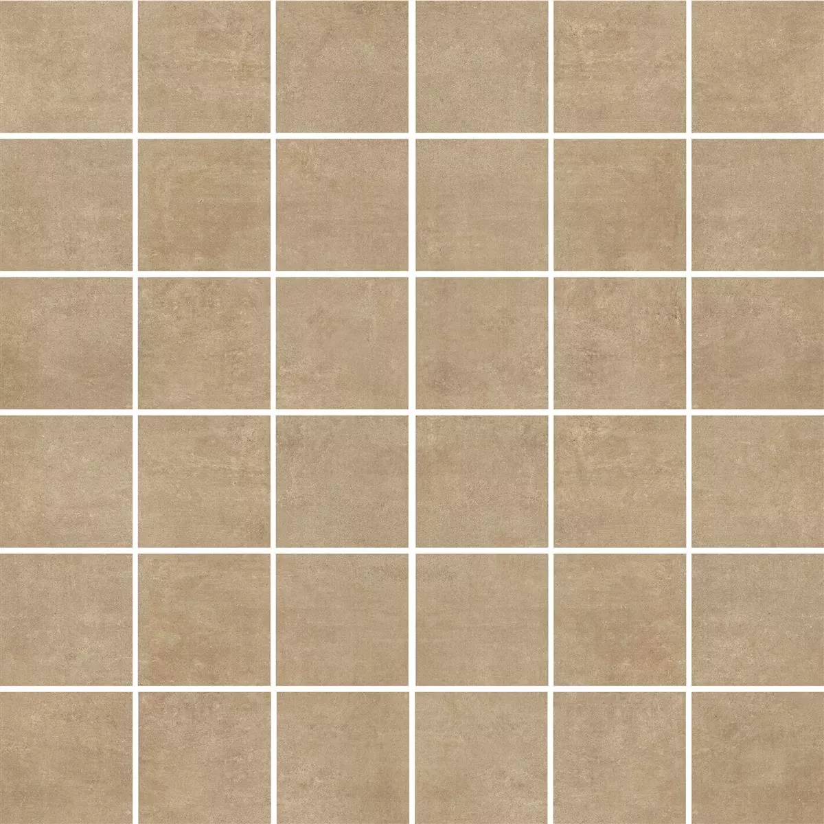 Mosaik Cairo Taupe Fyrkant 6mm Mosaik Cairo Taupe Fyrkant 6mm