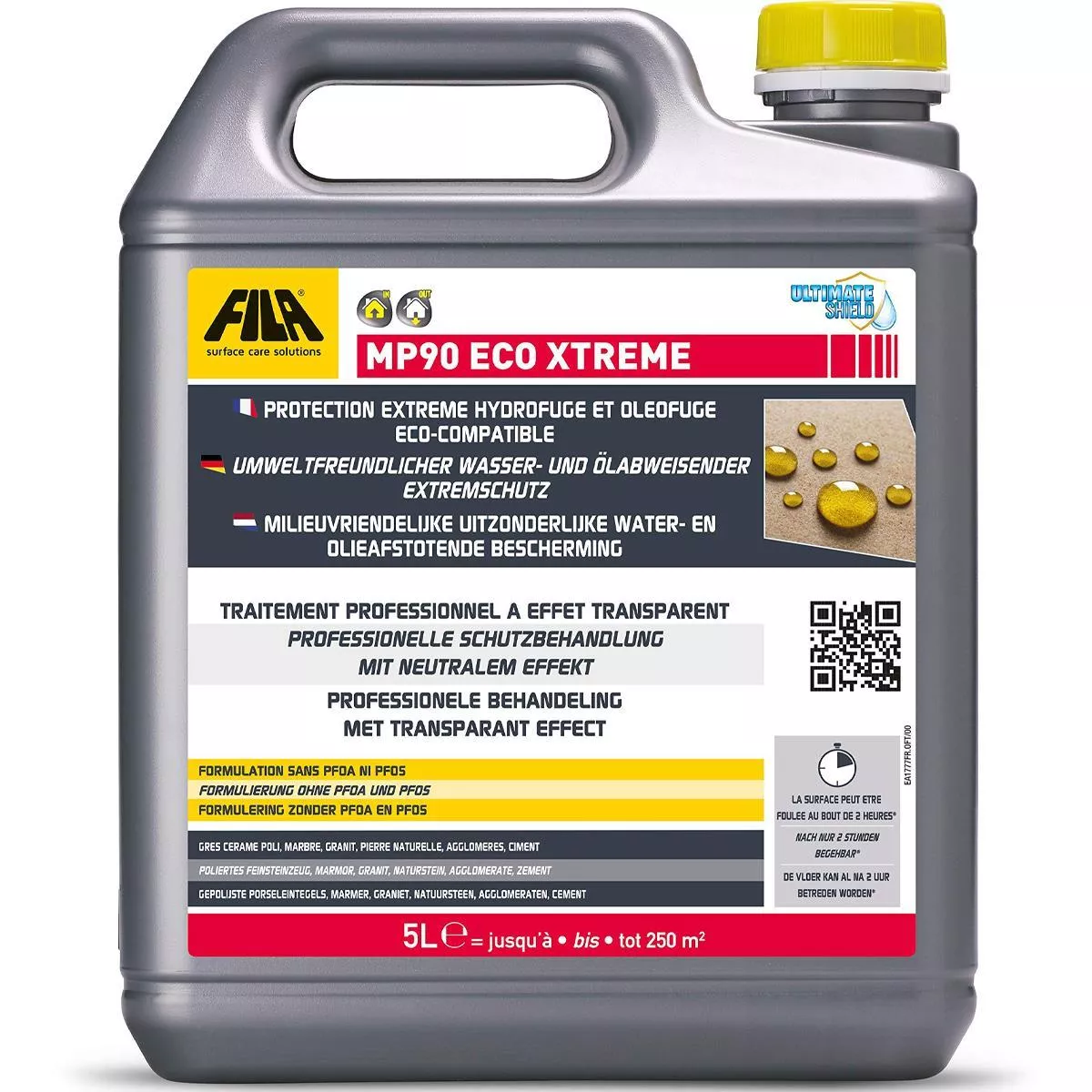 Fila MP90 ECO XTREME Vatten- och oljeavvisande extremt skydd 5 L Fila MP90 ECO XTREME Vatten- och oljeavvisande extremt skydd 5 L