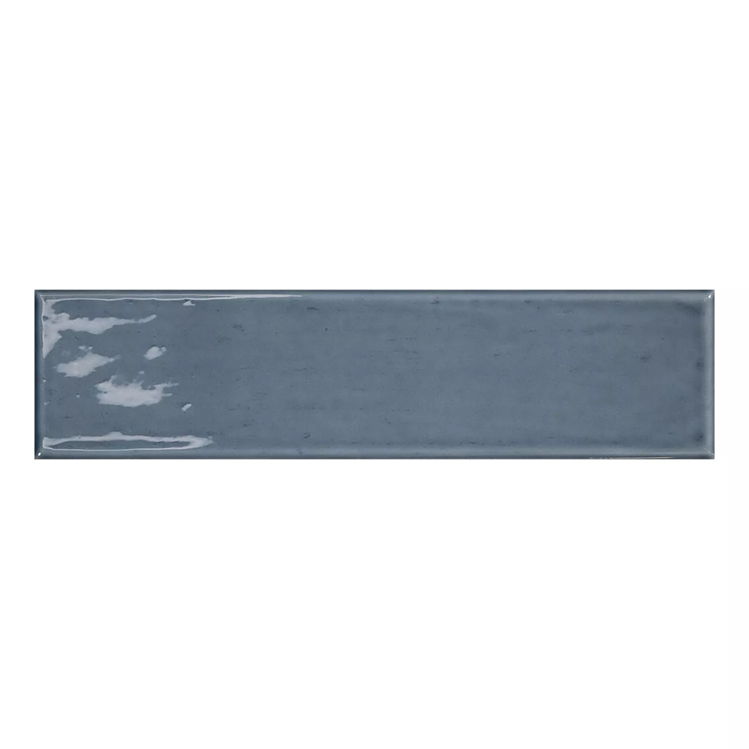 Capena Blau Glänzend Rustikal 7,5x30 cm Tourmaline