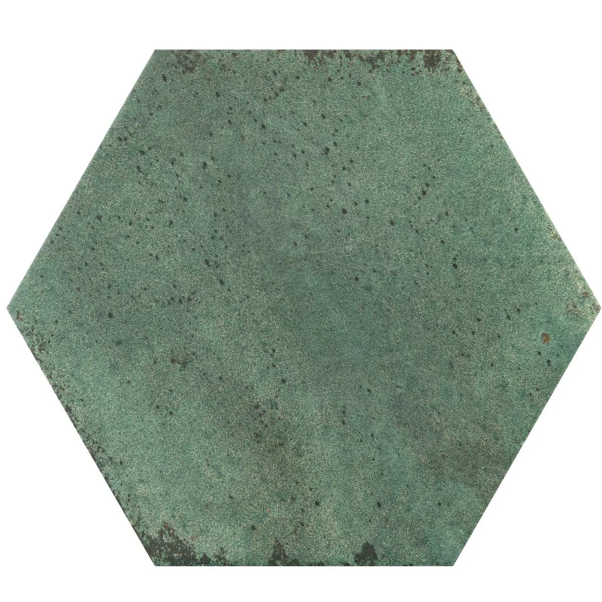 Klinker Arosa Matt Hexagon Smaragdgrön 17,3x15cm Klinker Arosa Matt Hexagon Smaragdgrön 17,3x15cm