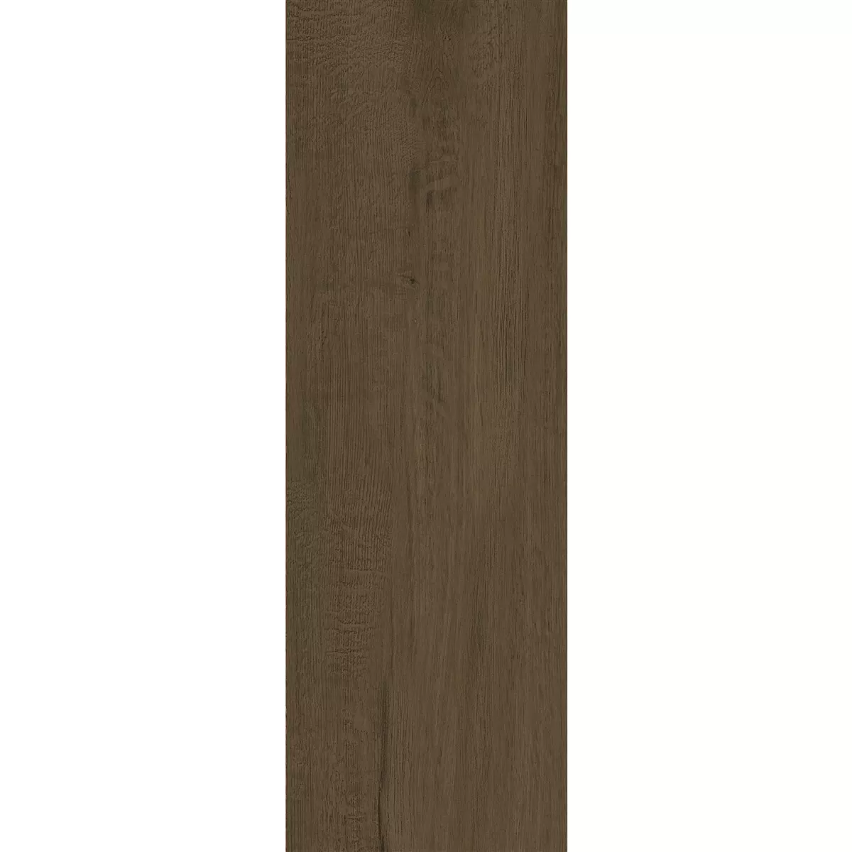 Bodenfliesen Riverside Holzoptik Dunkelbraun 20x120 cm