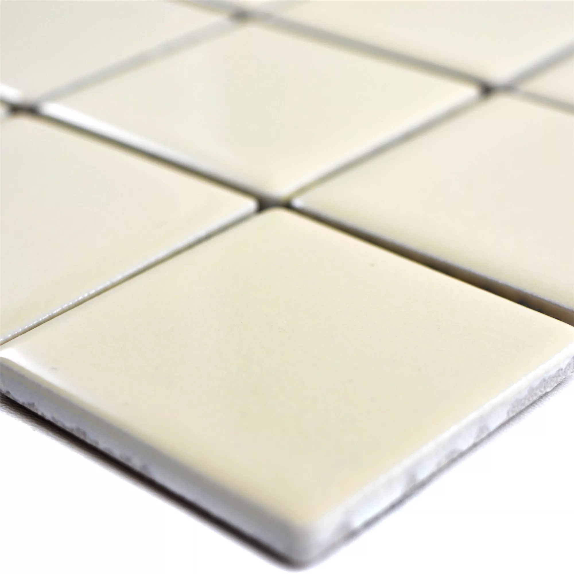 Keramik Mosaik Adrian Beige Matt Fyrkant 48 Keramik Mosaik Adrian Beige Matt Fyrkant 48