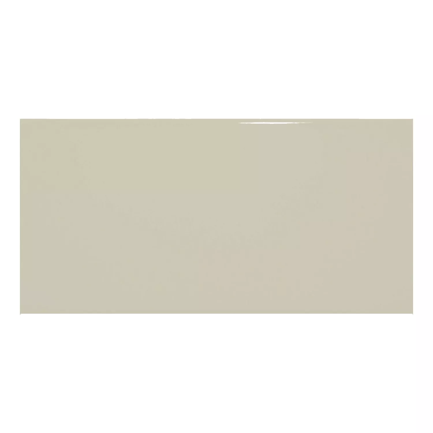 Metrofliese Grau Glänzend 10x20 cm Ohne Facette Avebury Light Grey