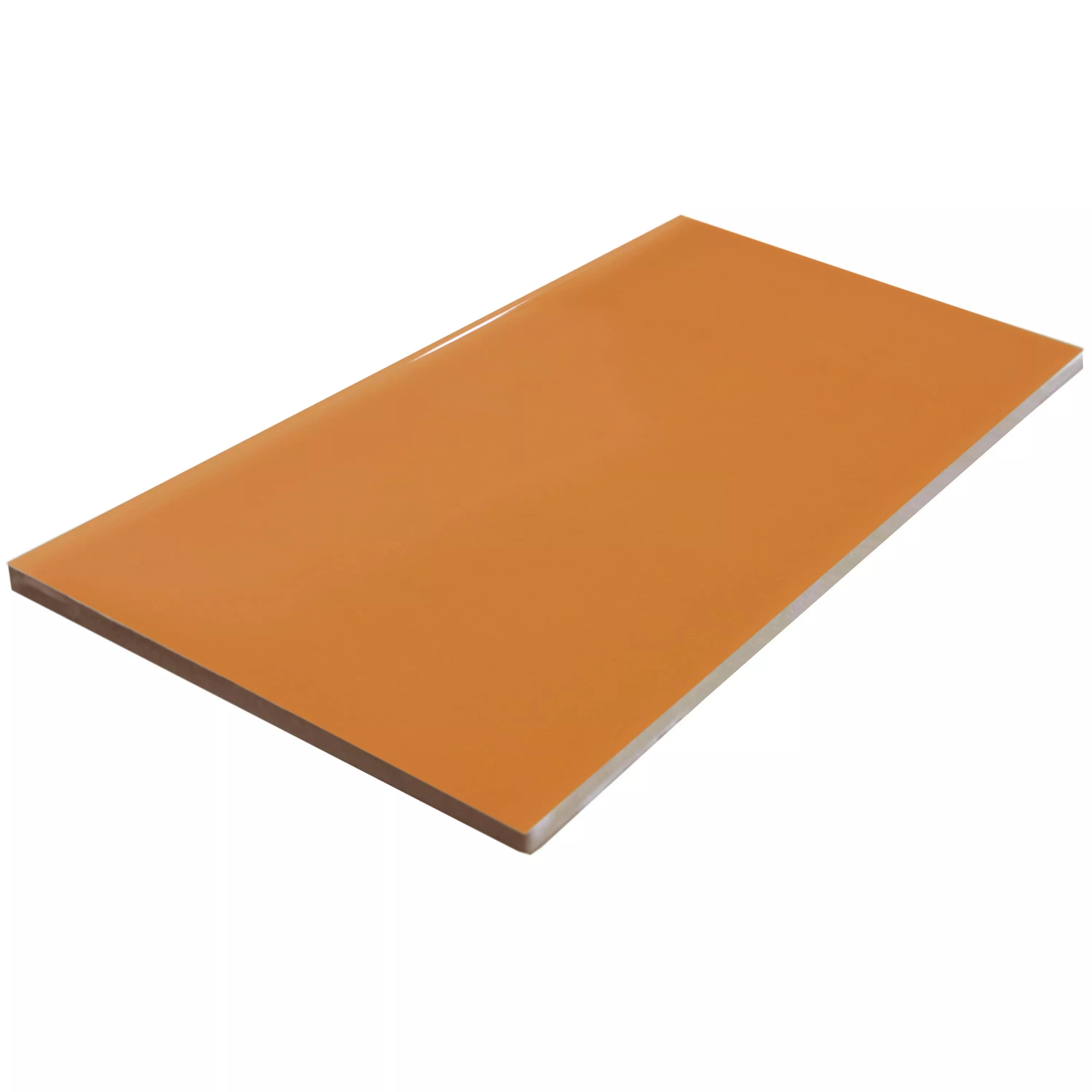 Muster Metro Wandfliesen Bulgaria 10x20x0,7cm Naranja