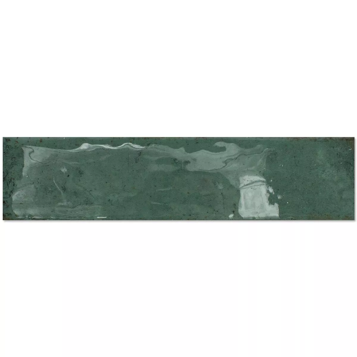 Kakel Kiowa Glänsande Korrugerad 6x25cm Grön Kakel Kiowa Glänsande Korrugerad 6x25cm Grön