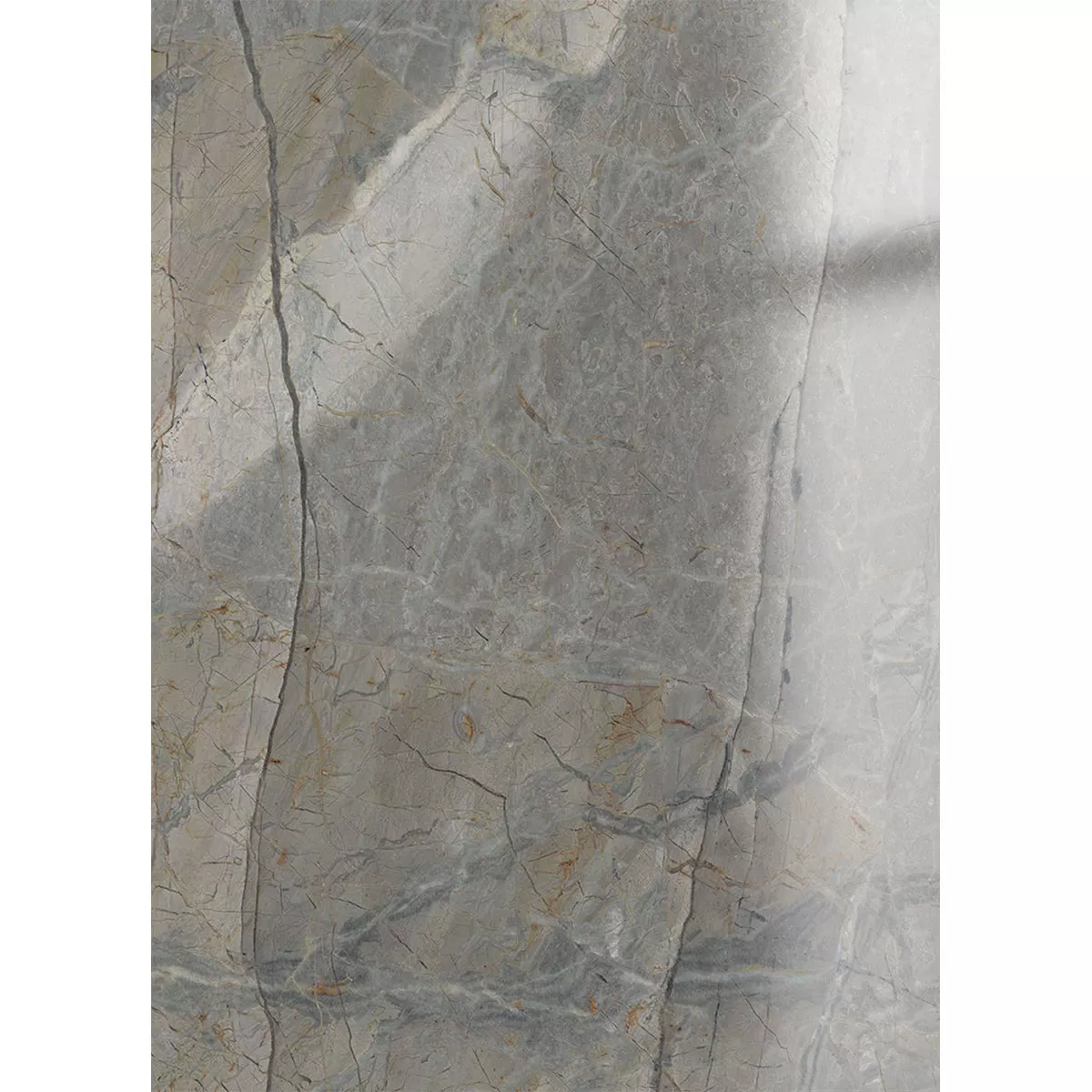 Klinker Ancona Marmor Optik Grå Polerad Glänsande 60x120cm Klinker Ancona Marmor Optik Grå Polerad Glänsande 60x120cm