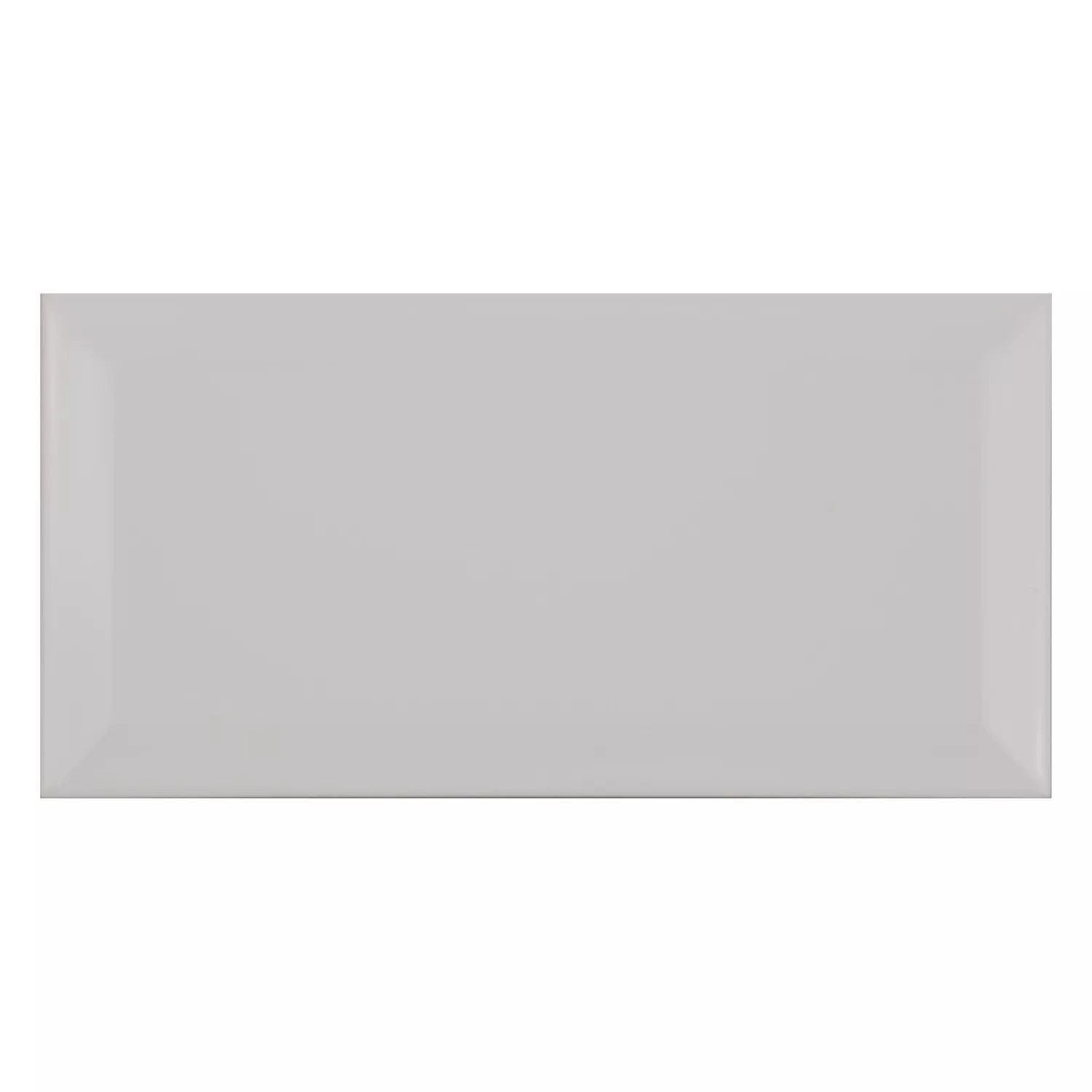 Metrofliese Grau Matt 10x20 cm Facette Jasper Gris
