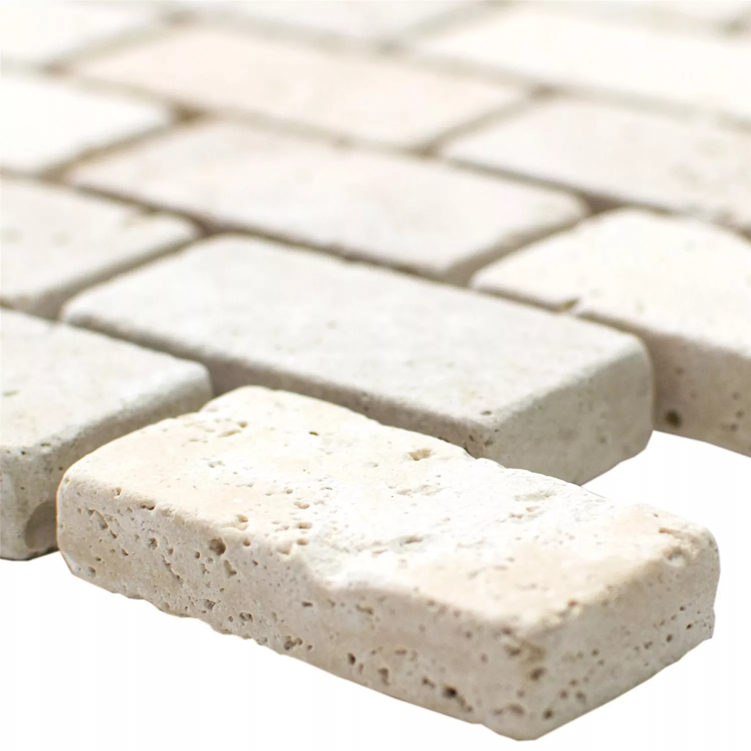 Mosaik Travertin Barga Beige Brick Mosaik Travertin Barga Beige Brick