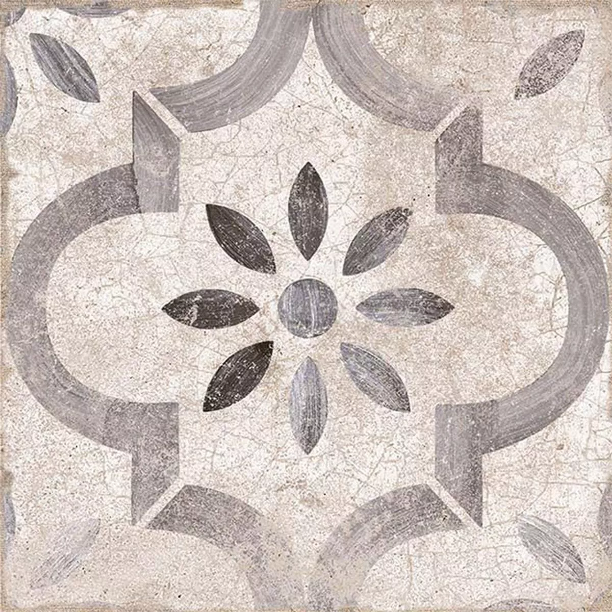 Stengods Plattor Allora Dekor Grå 22,5 x 22,5cm Stengods Plattor Allora Dekor Grå 22,5 x 22,5cm