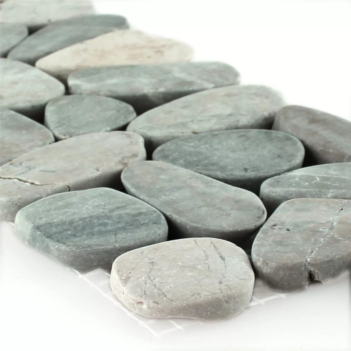 Småsten Bård 10x30cm Ljusgrå Pebbles Småsten Bård 10x30cm Ljusgrå Pebbles