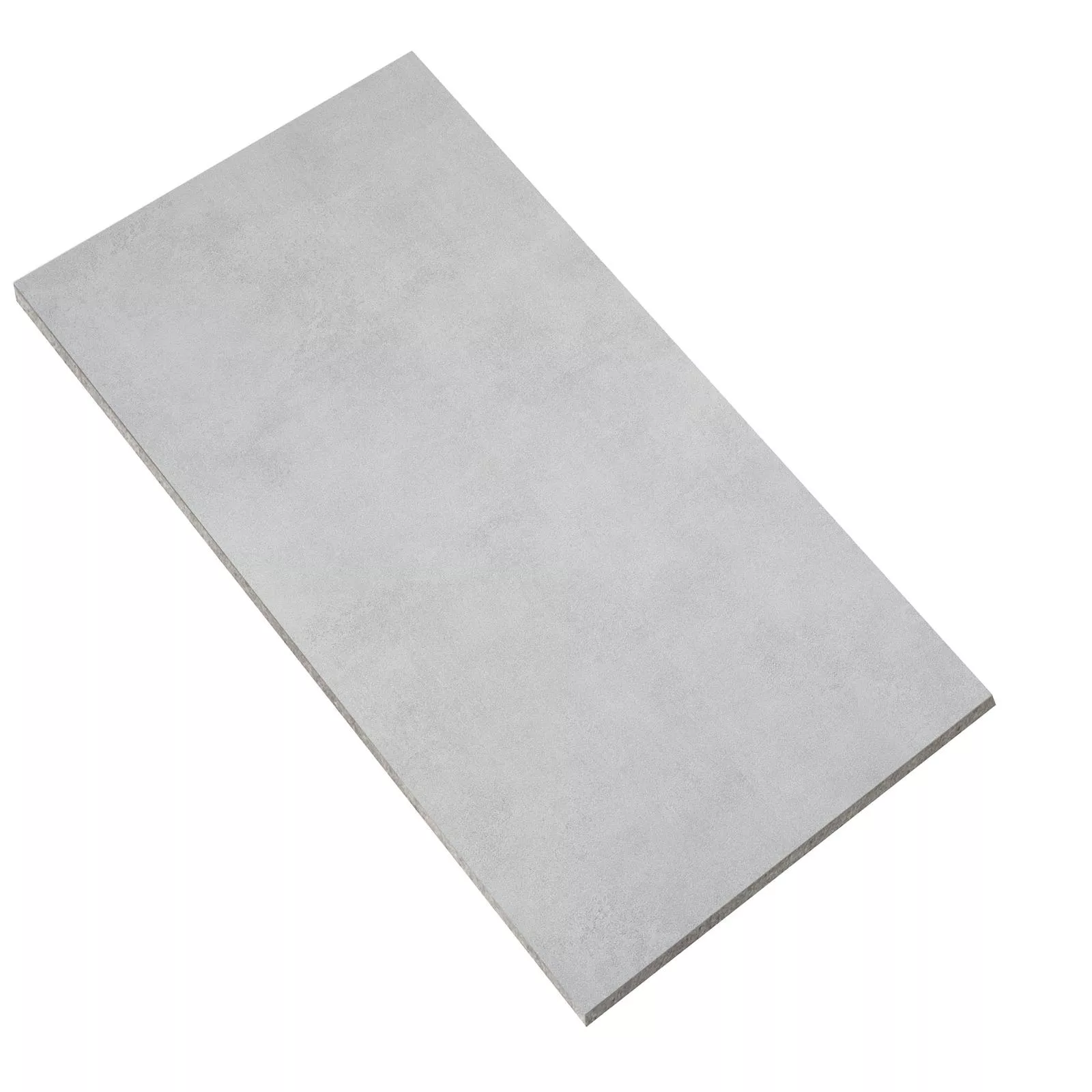 Muster Bodenfliese Mainland Betonoptik Poliert 60x120cm Grau