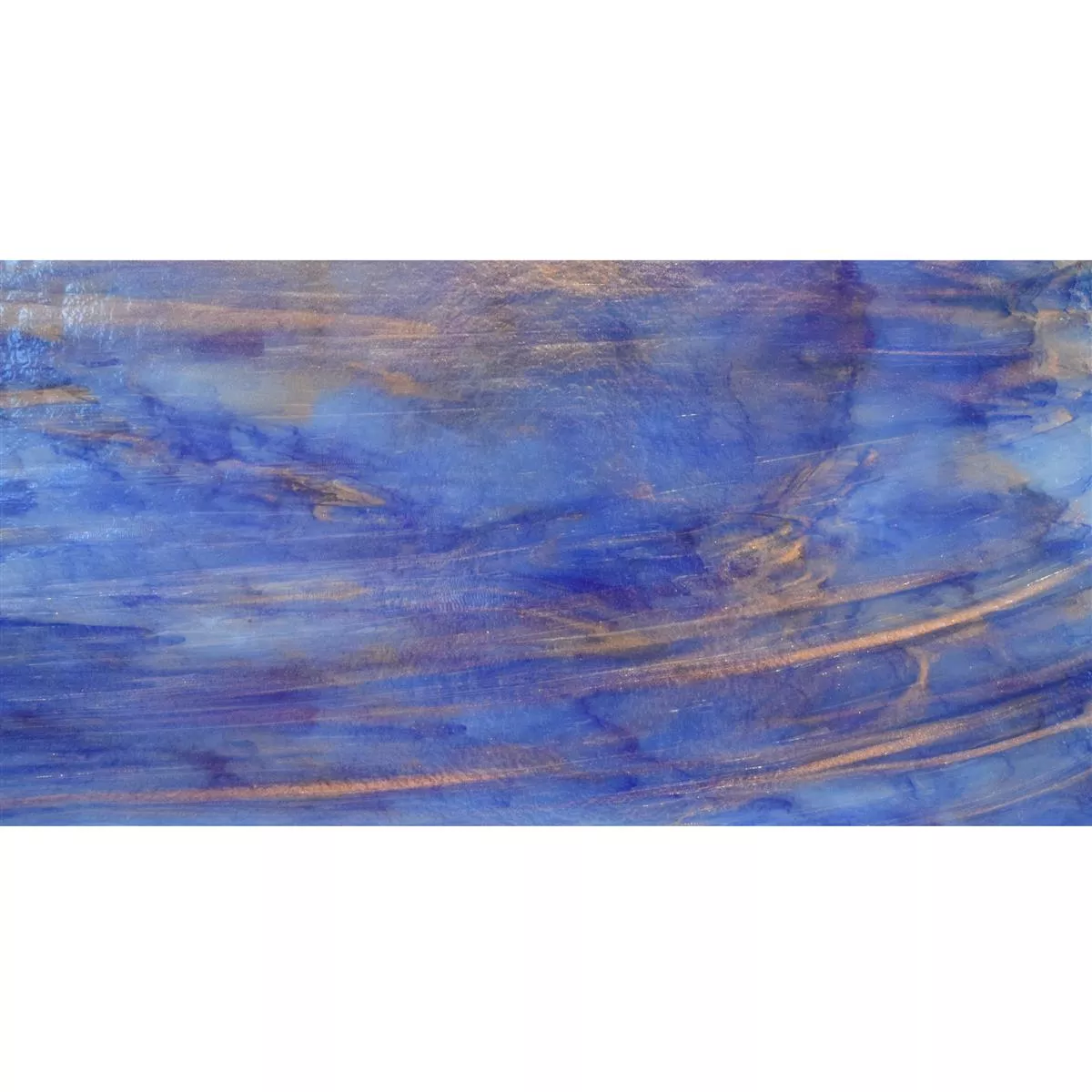 Glas Wandfliesen Trend-Vi Supreme Orient Blue 30x60cm