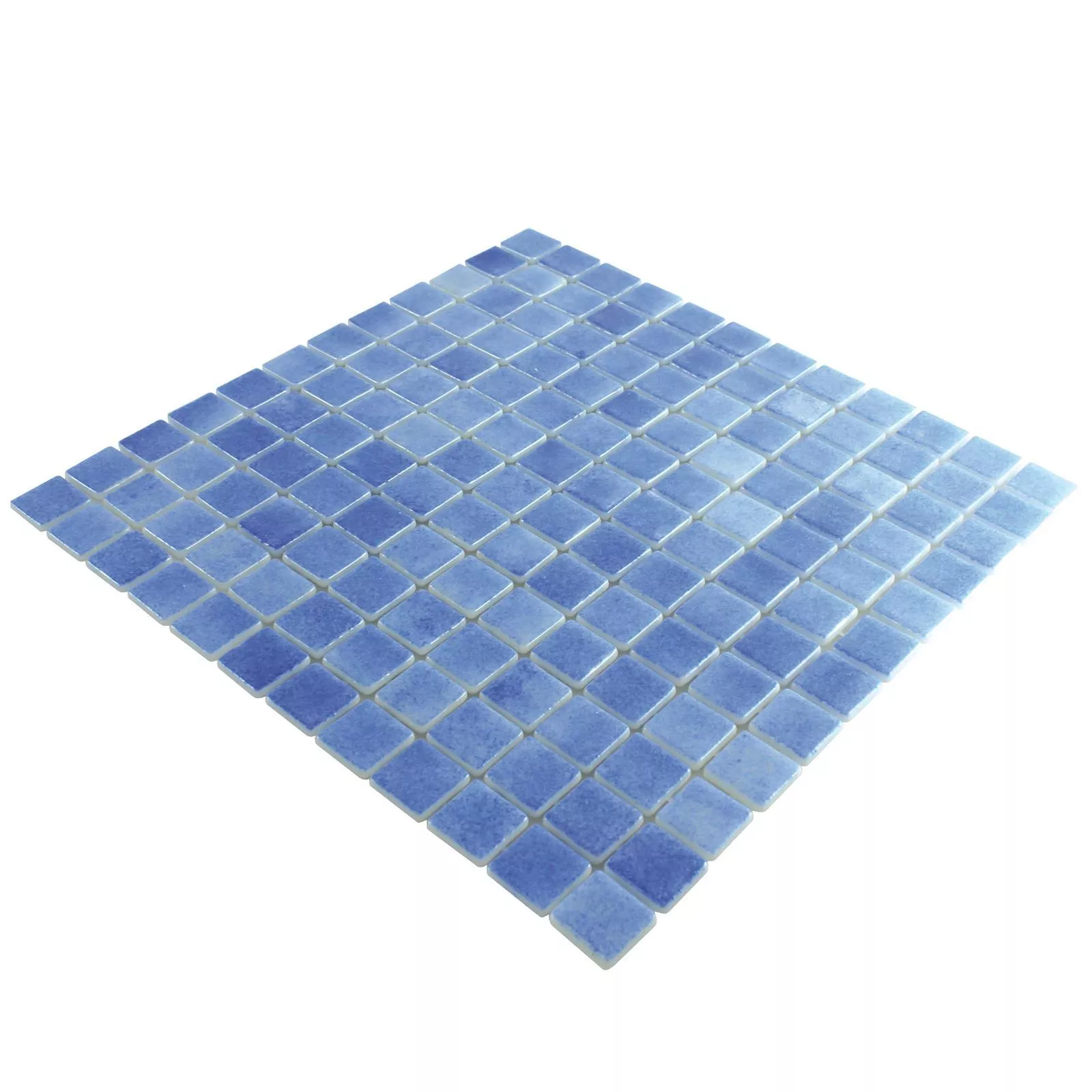 Glas Schwimmbad Pool Mosaik Lagune R11C Himmelblau