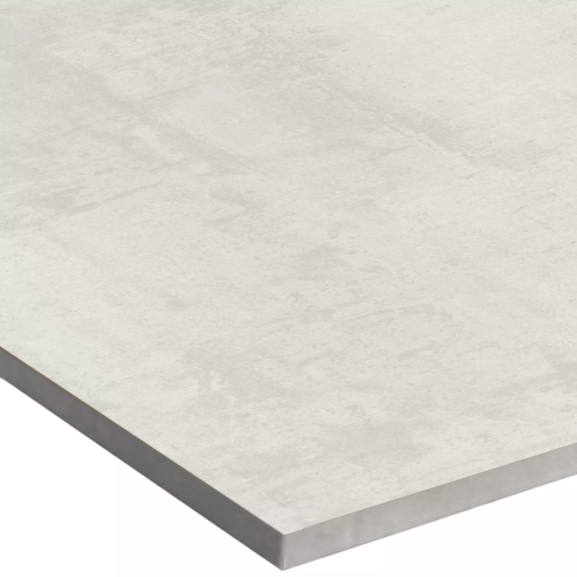 Muster Bodenfliesen Herion Metalloptik Lappato Blanco 60x60cm