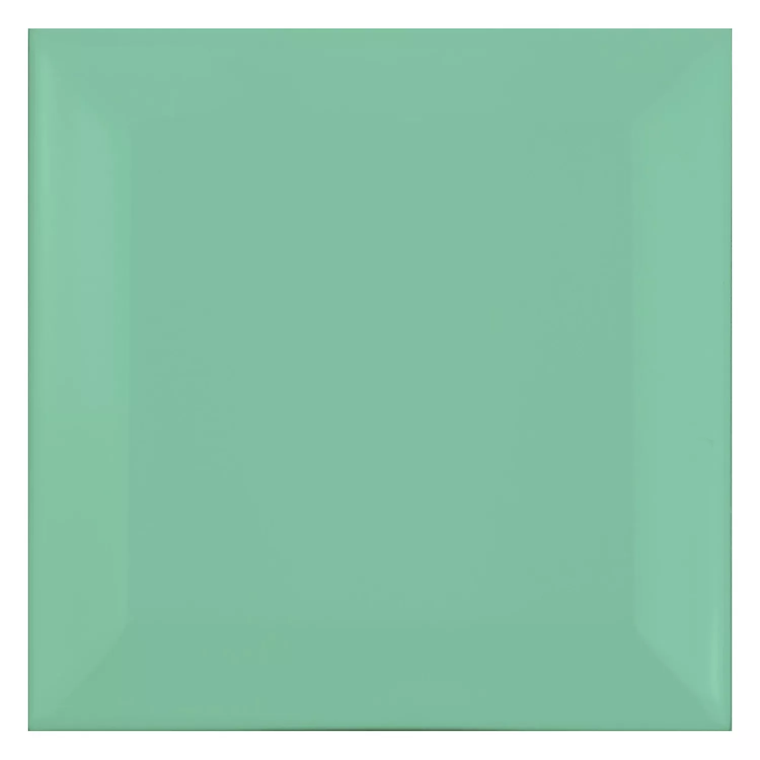Metrofliese Grün Matt 10x10 cm Facette Catarina Manzana