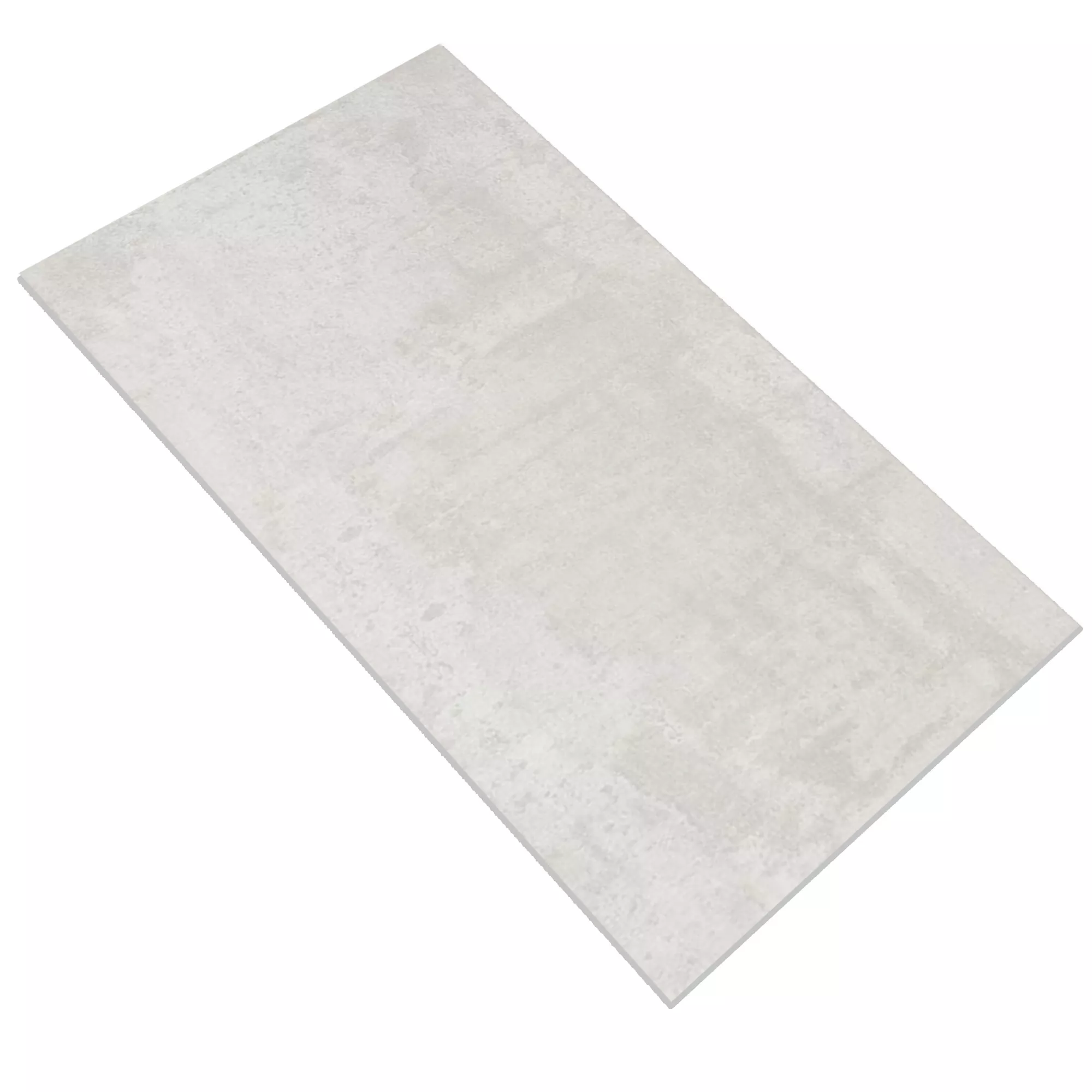 Muster Bodenfliesen Herion Metalloptik Lappato Blanco 45x90cm