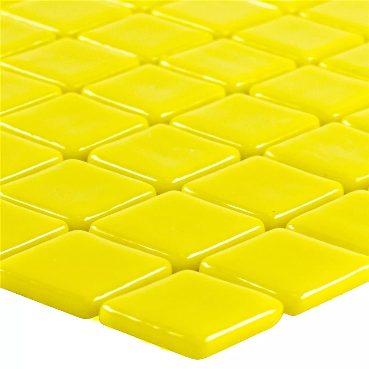 Glas Pool Simbassäng Mosaik Pixley Gul Glas Pool Simbassäng Mosaik Pixley Gul