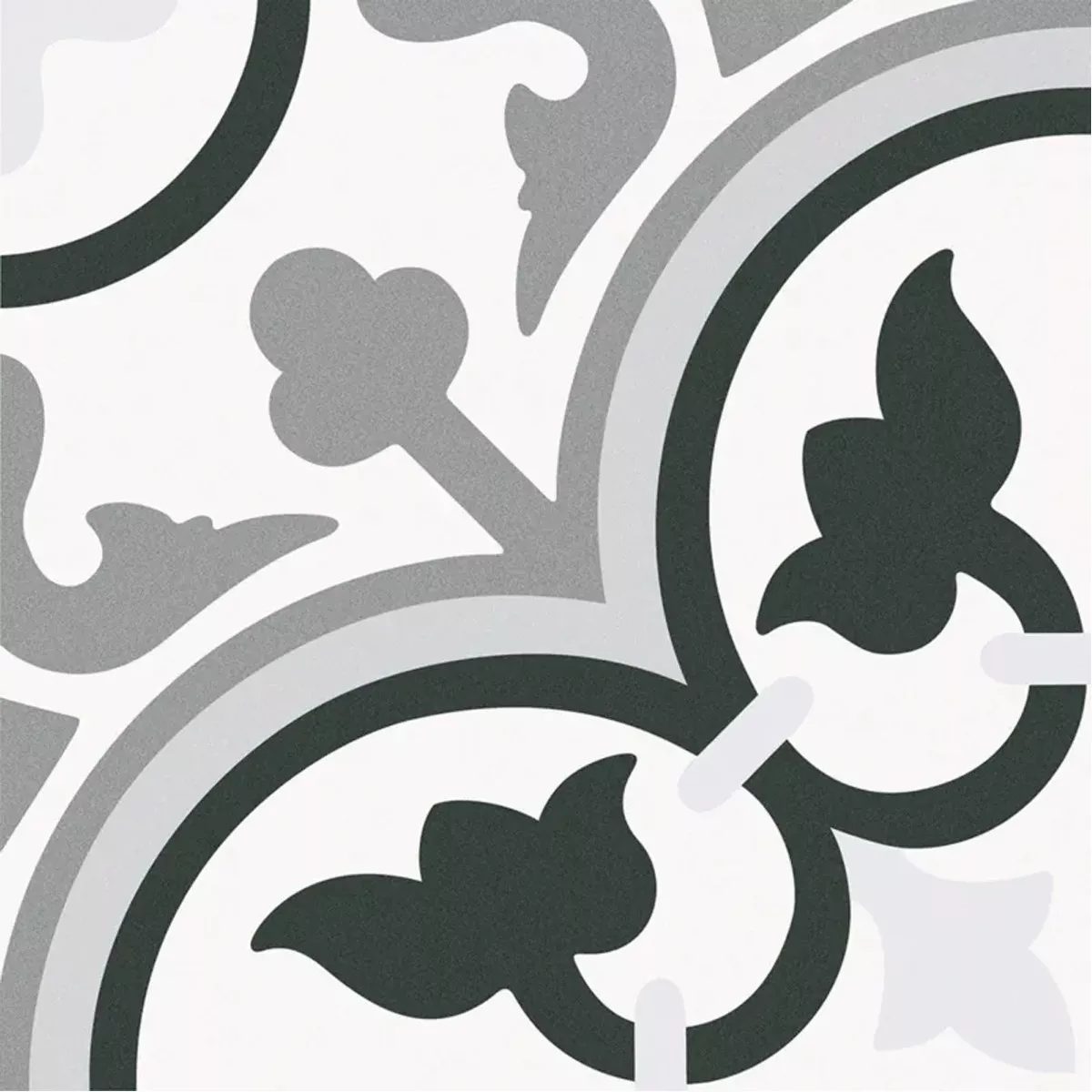 Atlantica Botticelli Grau Weiß 25x25 cm