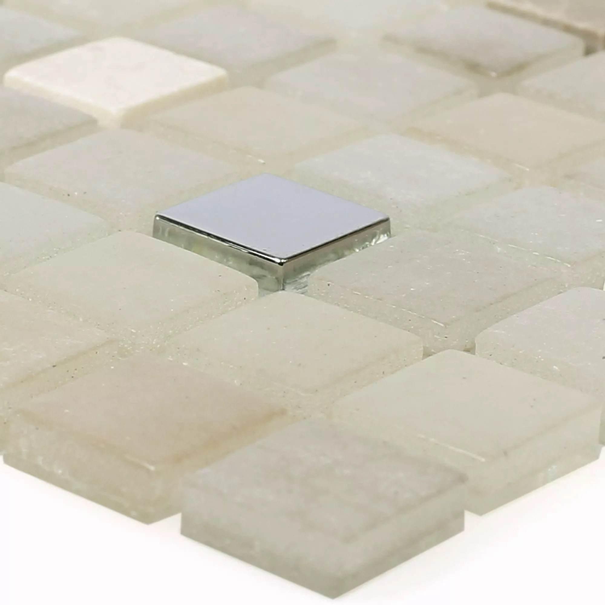 Mosaik Glas Natursten Mix Freyland Beige Mosaik Glas Natursten Mix Freyland Beige