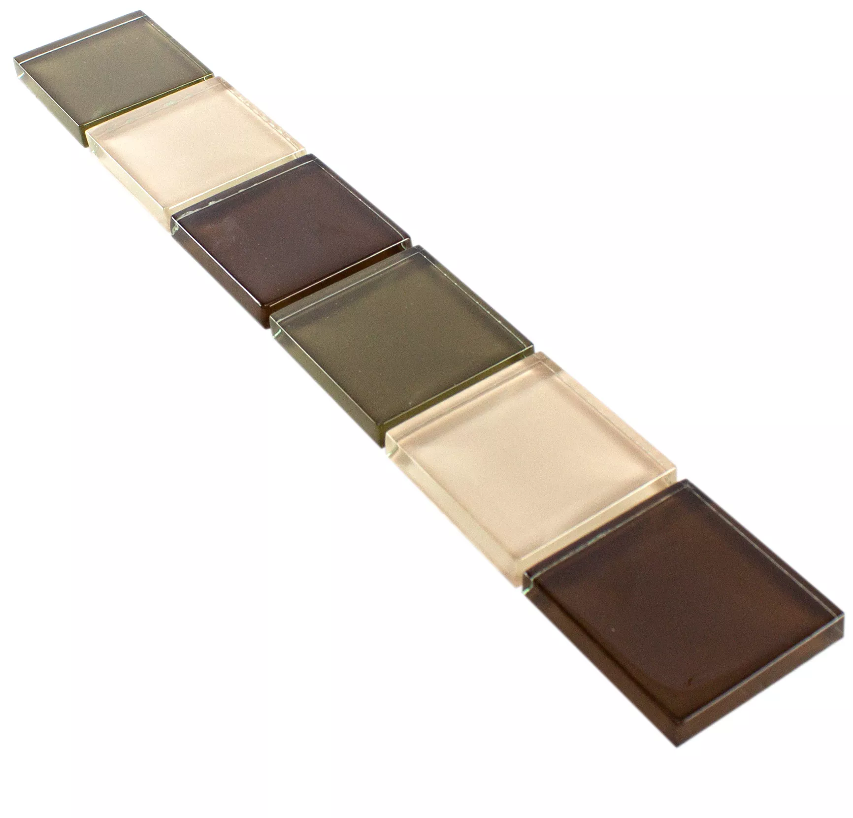 Glasplattor Bård Exira Brun Beige Glasplattor Bård Exira Brun Beige