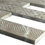 Marmor Natursten Ränder Mosaik Grover Brun Marmor Natursten Ränder Mosaik Grover Brun