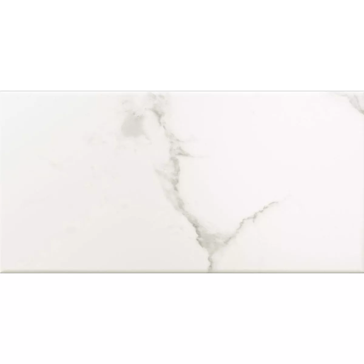 Metro Kakel Girona Marmor Optik Vit Matt 10x20cm Metro Kakel Girona Marmor Optik Vit Matt 10x20cm