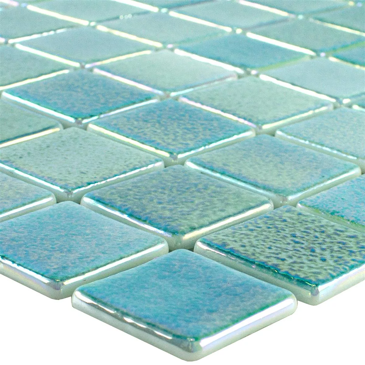 Glas Simbassäng Mosaik McNeal Turkos 38 Glas Simbassäng Mosaik McNeal Turkos 38
