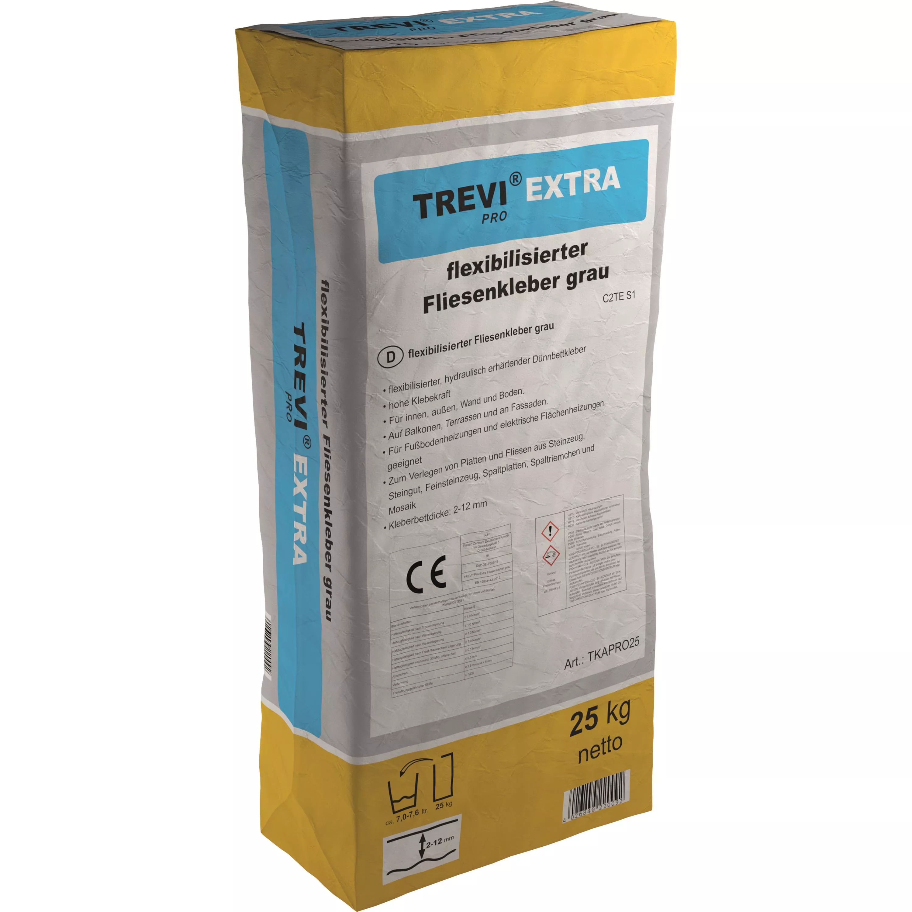 Pro Extra Flex Fliesenkleber Steingut & Feinsteinzeug (25KG) Pro Extra Flex Fliesenkleber Steingut & Feinsteinzeug (25KG)