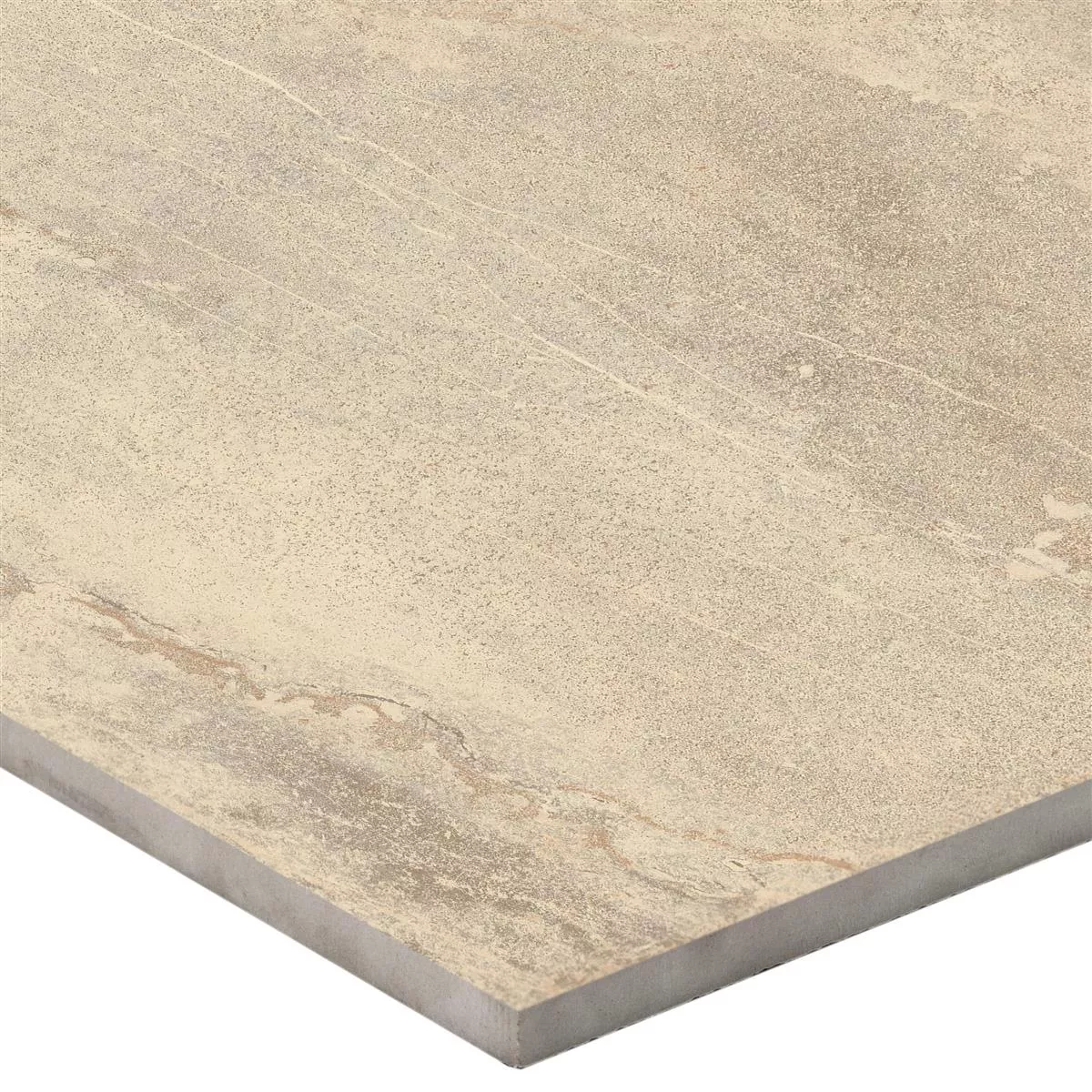 Muster Bodenfliesen Detmold Natursteinoptik 60x60cm Beige