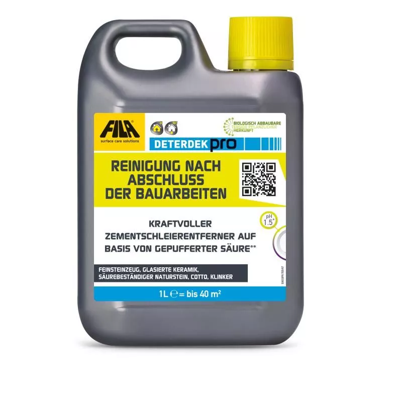 FILA Deterdek Saures Reinigunskonzentrat 1 Liter FILA Deterdek Saures Reinigunskonzentrat 1 Liter