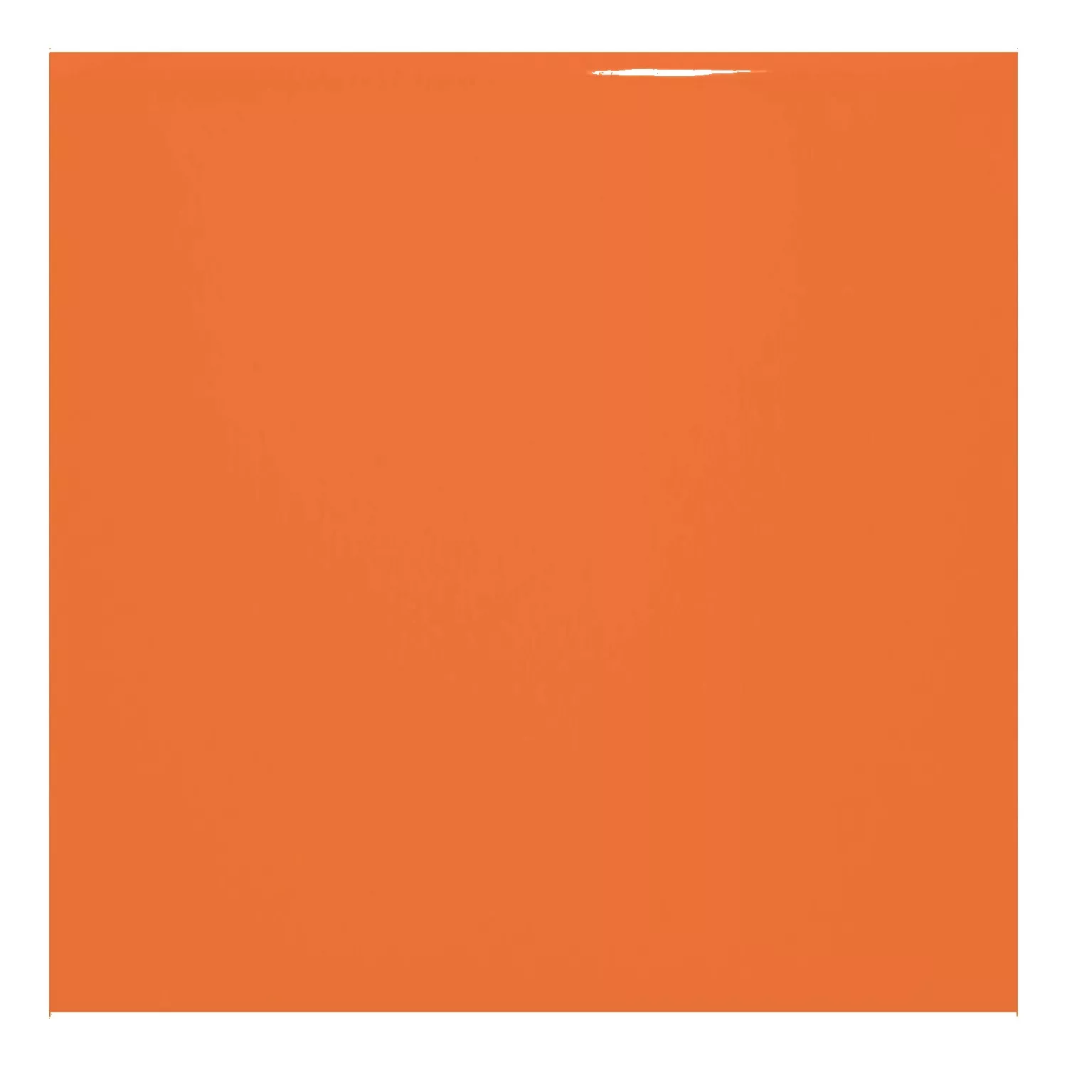 Metrofliese Orange Glänzend 10x10 cm Ohne Facette Freyburg Naranja