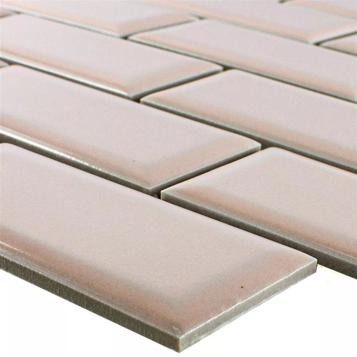 Muster von Keramik Mosaik Fliesen StPauls Metro Facette Rosa Muster von Keramik Mosaik Fliesen StPauls Metro Facette Rosa
