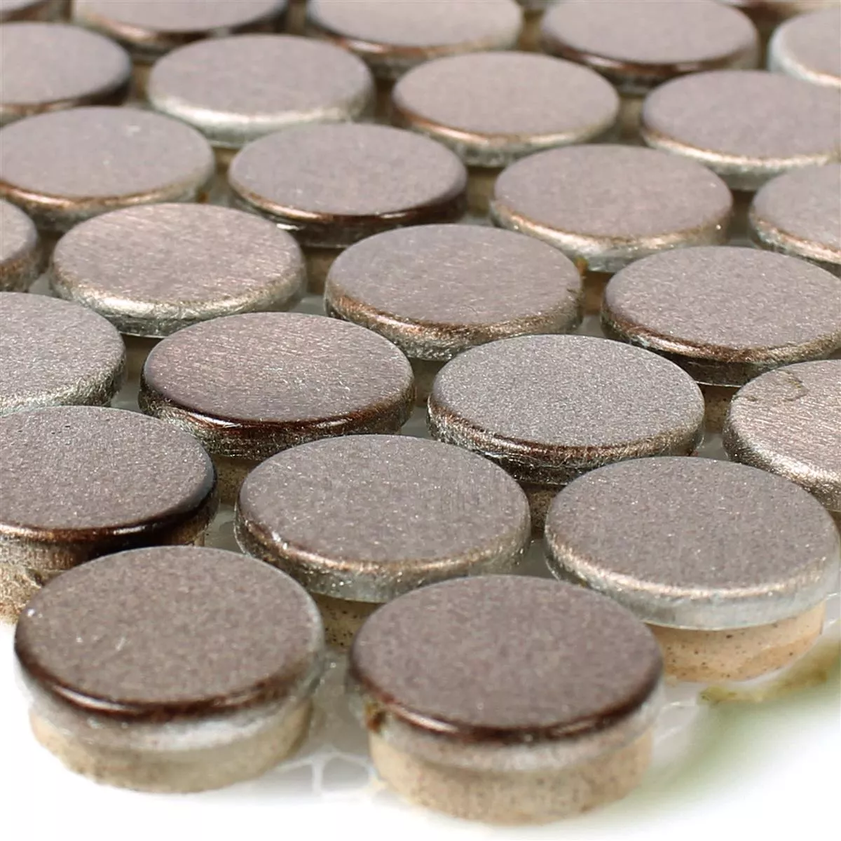 Mosaik Aluminium Metall Fantom Knopp Brons Mosaik Aluminium Metall Fantom Knopp Brons