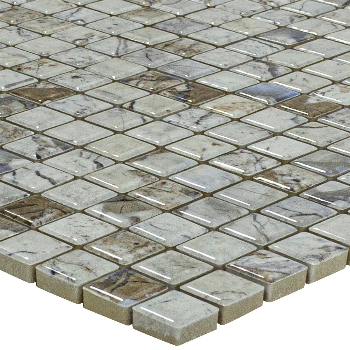 Keramikmosaik Plattor Elysium Marmor Optik Beige 12 Keramikmosaik Plattor Elysium Marmor Optik Beige 12