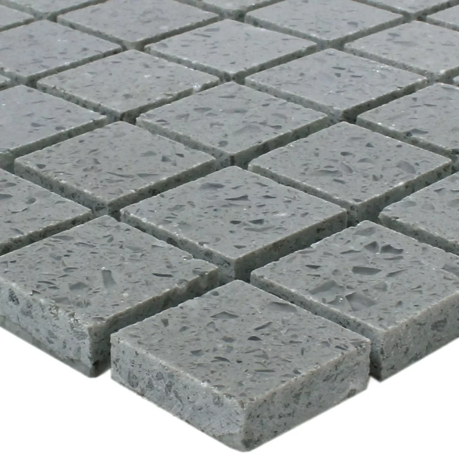 Mosaik Quarz Resin Grå 23 Mosaik Quarz Resin Grå 23
