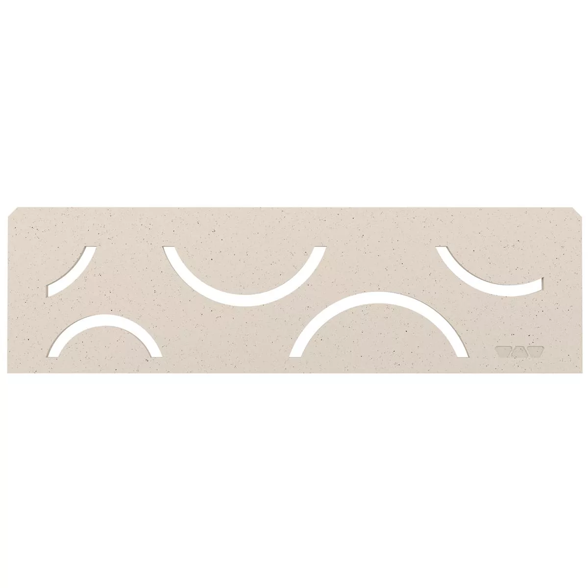 Nisch vägghylla Schlüter rektangel 30x8,7cm kurvig elfenben Nisch vägghylla Schlüter rektangel 30x8,7cm kurvig elfenben