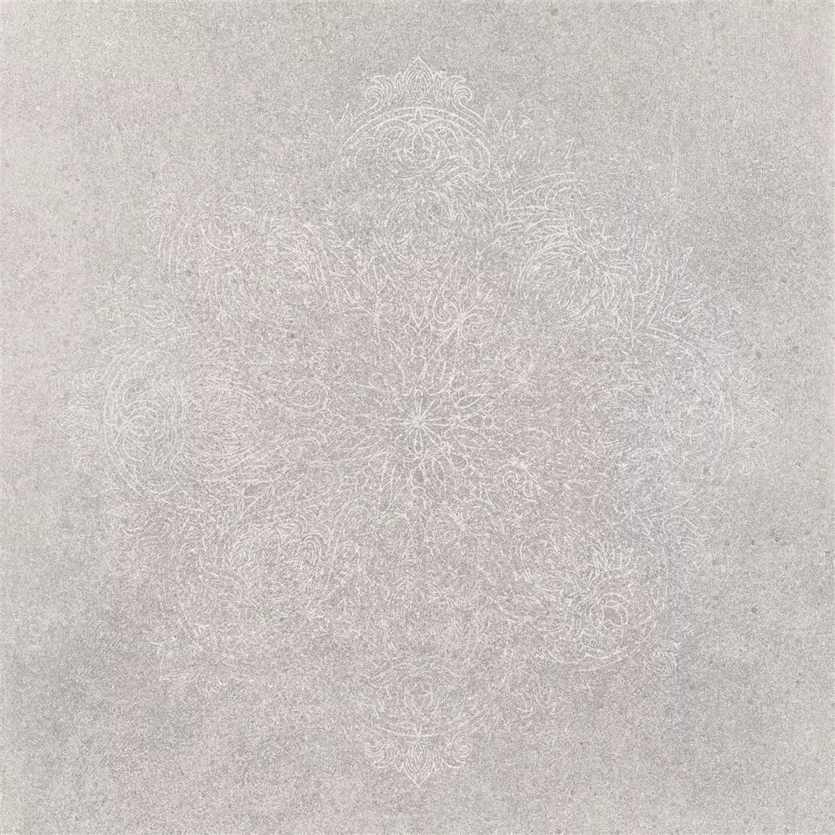 Klinker Sten Optik Horizon Grå Dekor Mandala Klinker Sten Optik Horizon Grå Dekor Mandala