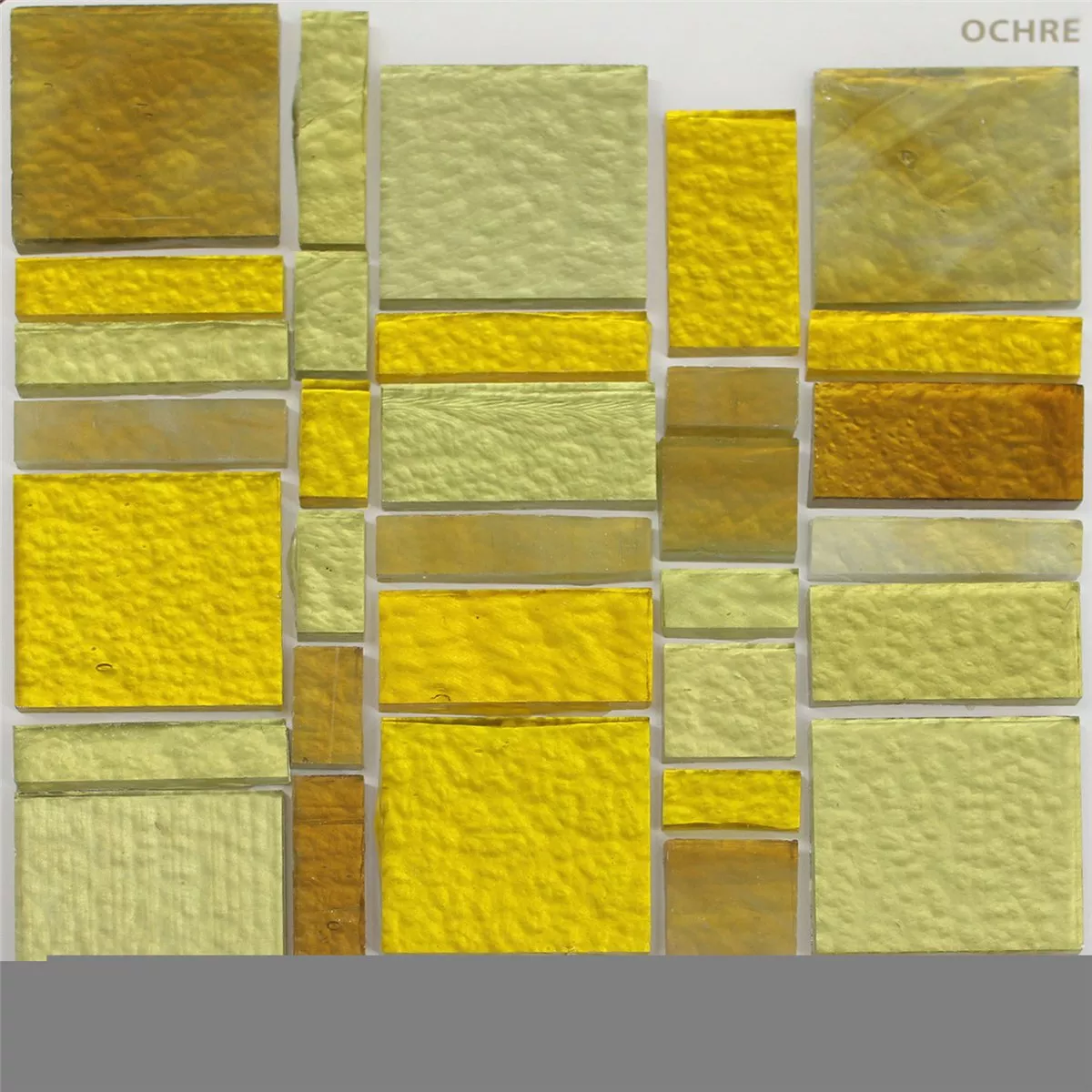 Glas Fliesen Trend Recycling Mosaik Liberty Ochre