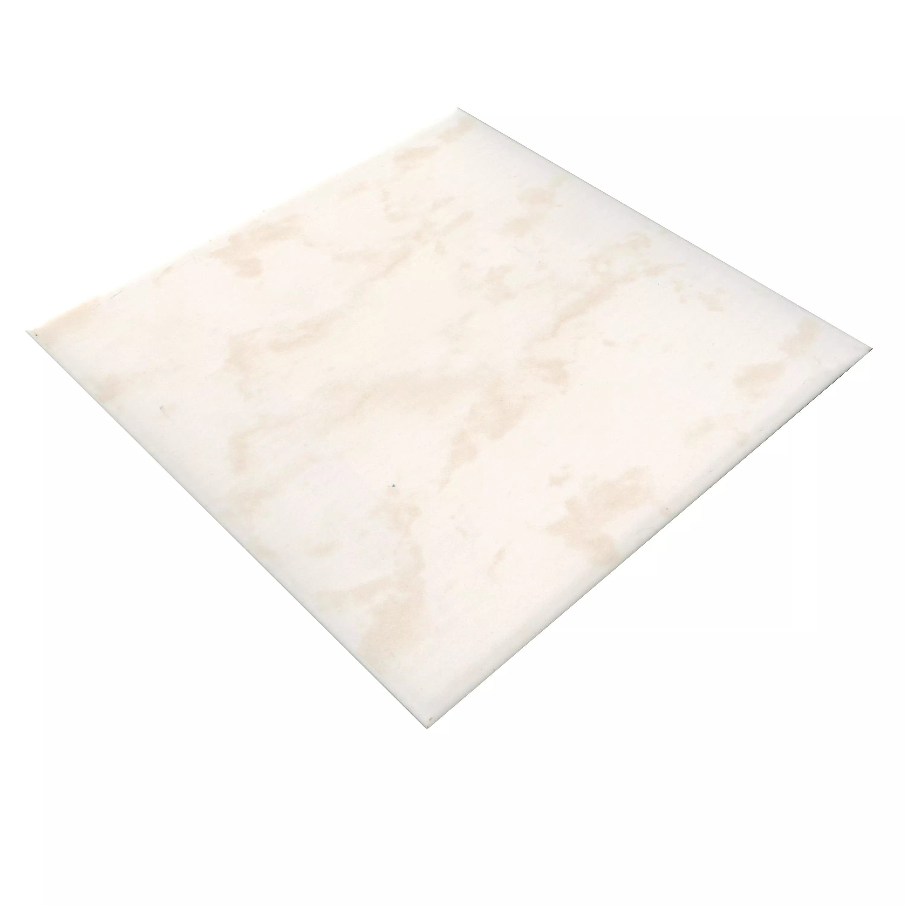 Muster Bodenfliese Kayhude Marmoriert 20x20cm Beige