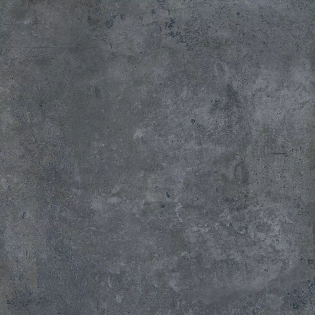 Muster von Terrassenplatte Feinsteinzeug Bentonia Schwarz 60x60x2 cm