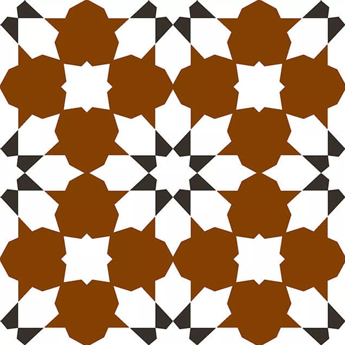 Stengods Plattor Samarkand Brun 22,5x22,5cm Stengods Plattor Samarkand Brun 22,5x22,5cm