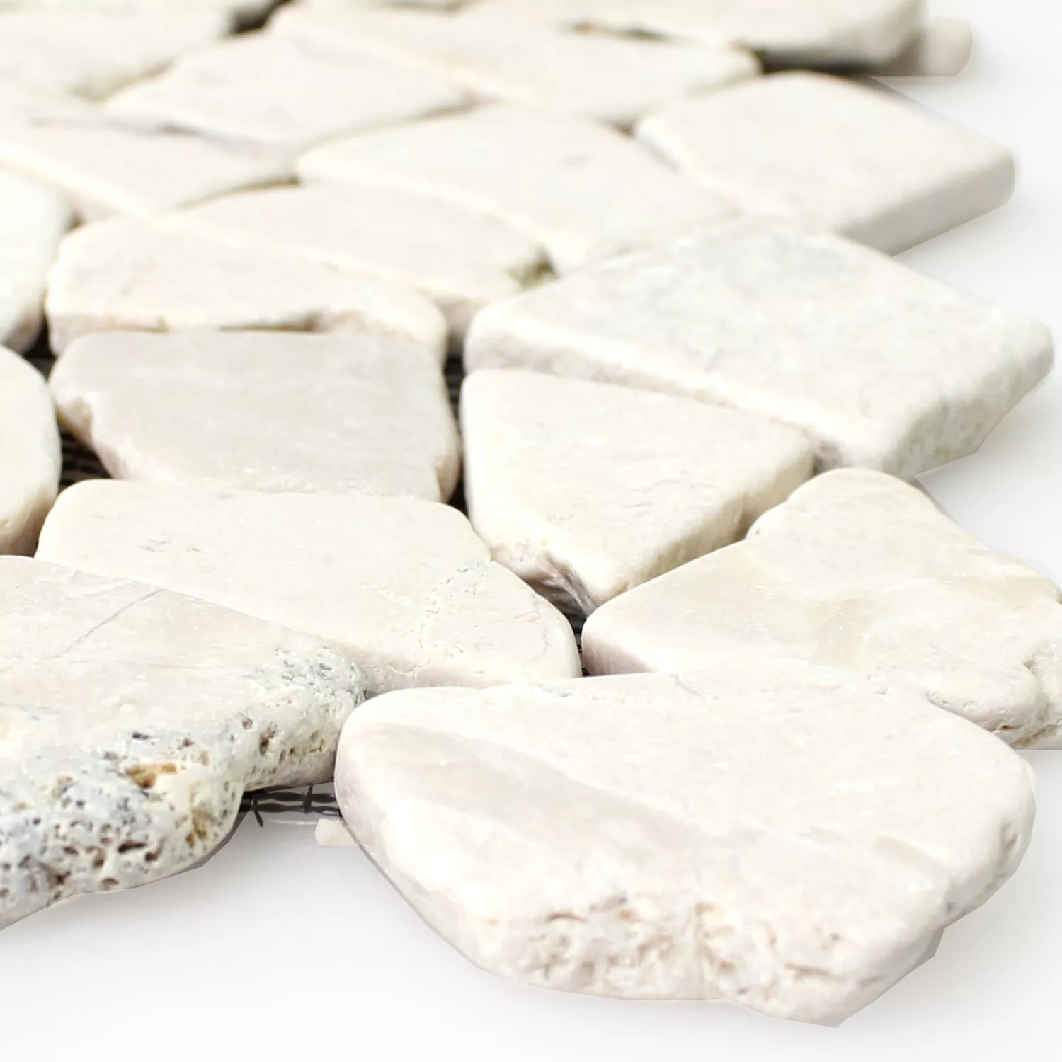 Marmor Brott Natursten Mosaik Solares Biancone Marmor Brott Natursten Mosaik Solares Biancone