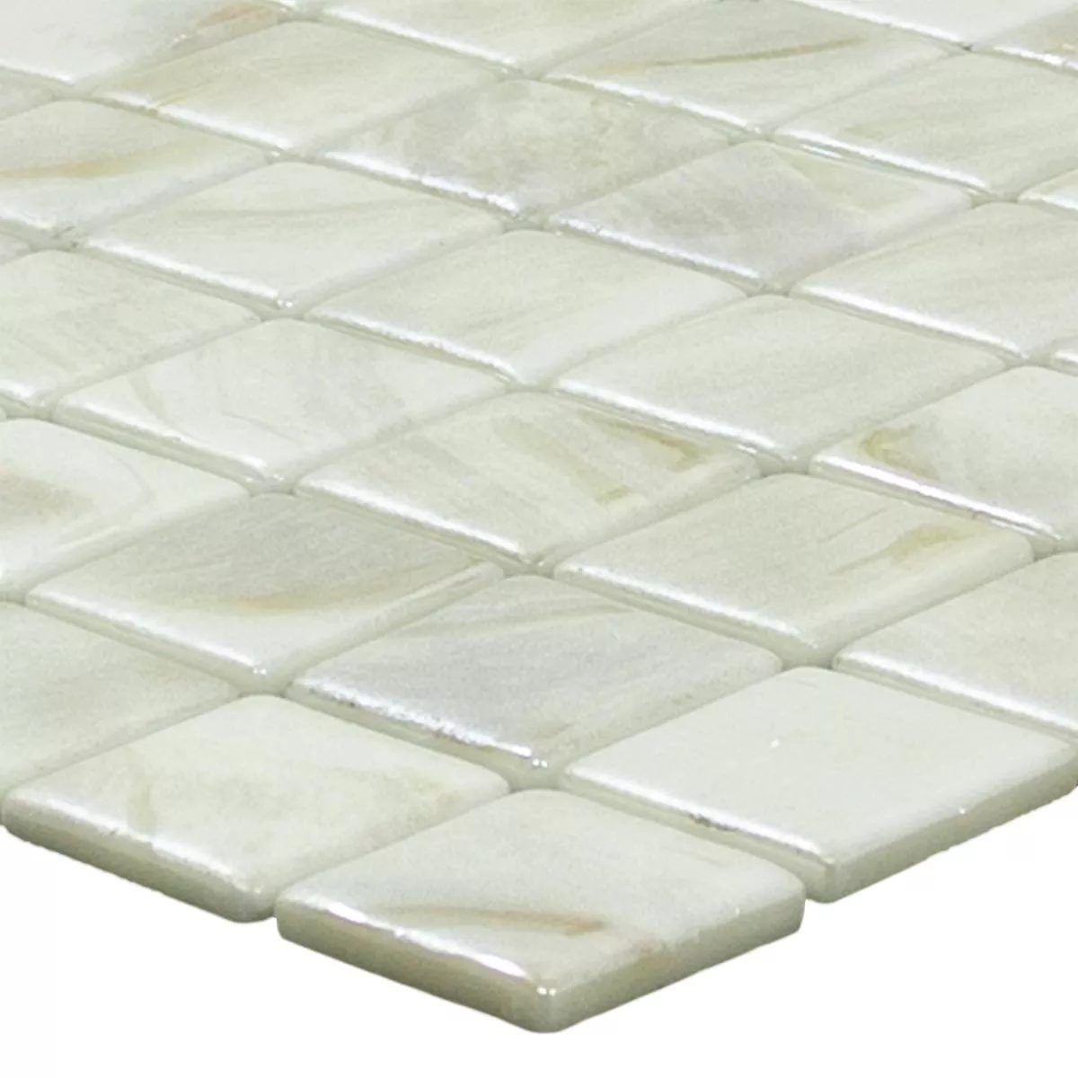 Glas Simbassäng Mosaik Alassio Beige 25 Glas Simbassäng Mosaik Alassio Beige 25