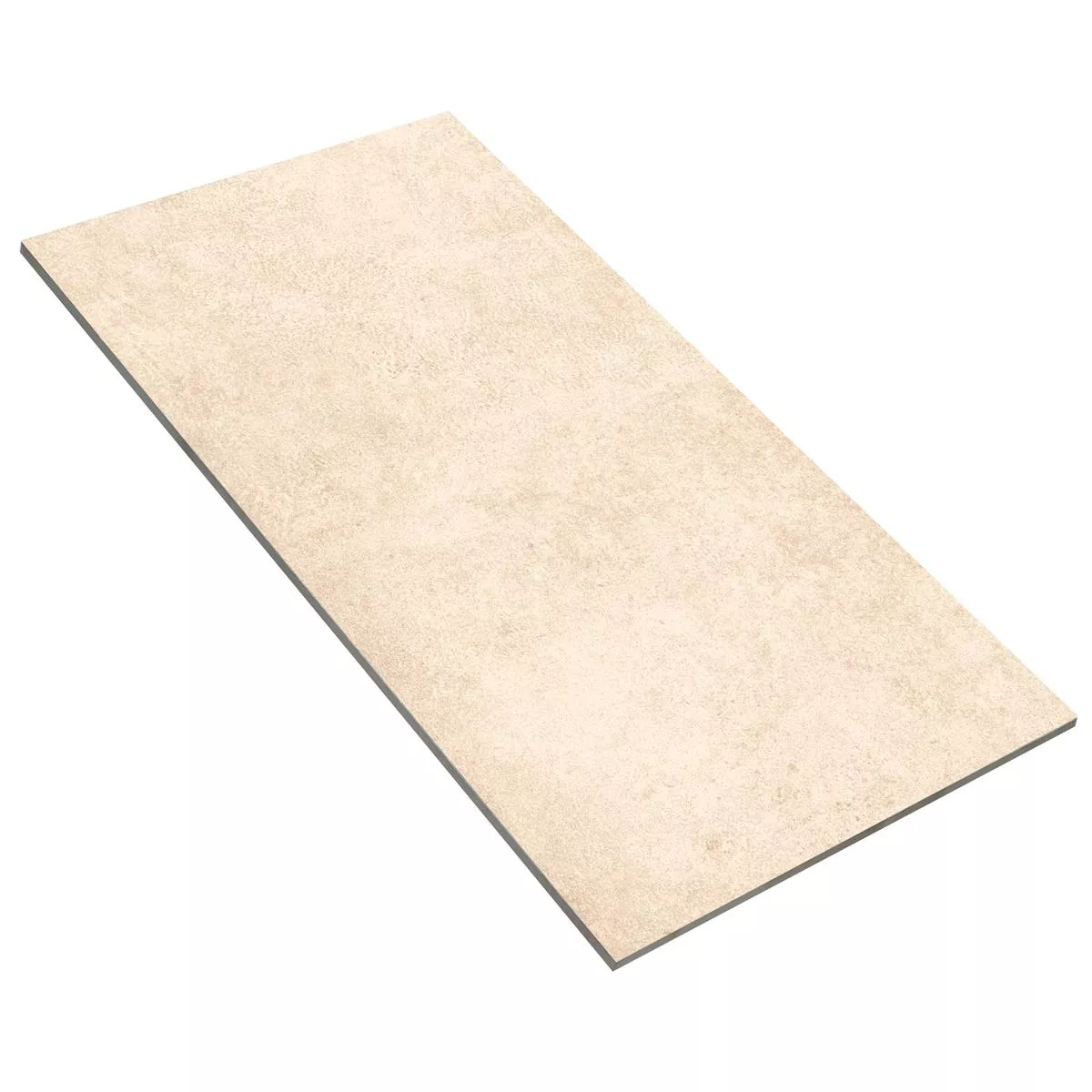 Muster von Bodenfliesen Steinoptik Riad Matt R9 Beige 30x60cm 