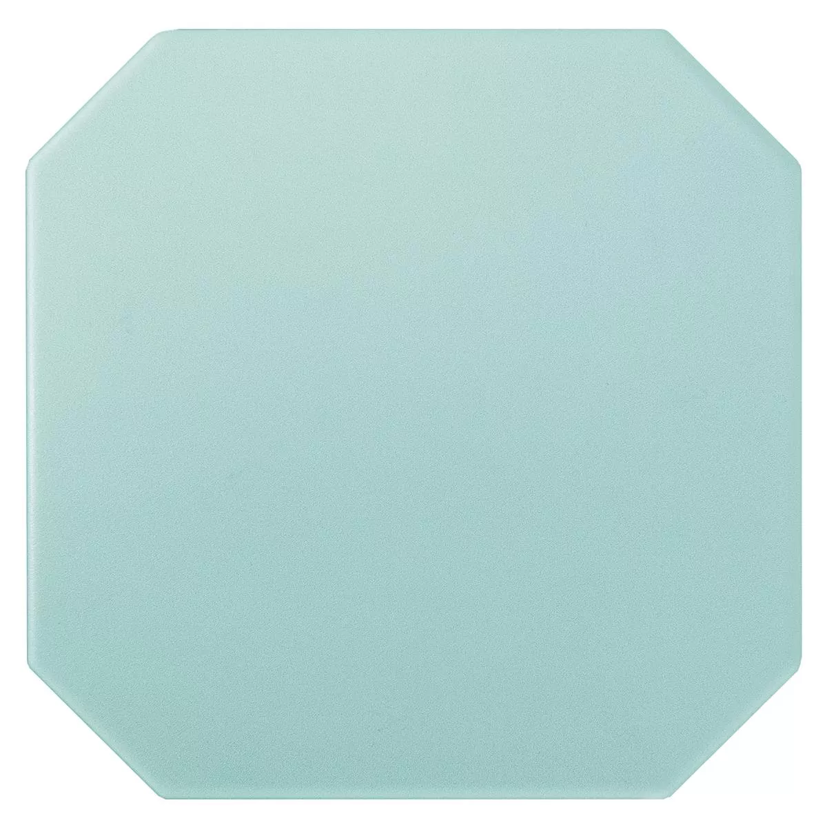 Stengods Plattor Genexia Uni Turkos Oktogon 20x20cm Stengods Plattor Genexia Uni Turkos Oktogon 20x20cm