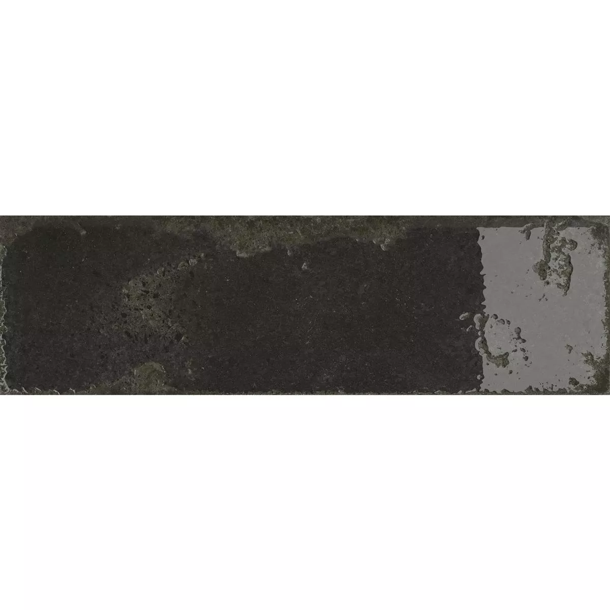 Kakel Lara Glänsande Korrugerad 10x30cm Svart Kakel Lara Glänsande Korrugerad 10x30cm Svart